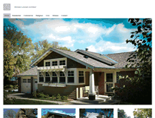 Tablet Screenshot of michaelleonardarchitect.com